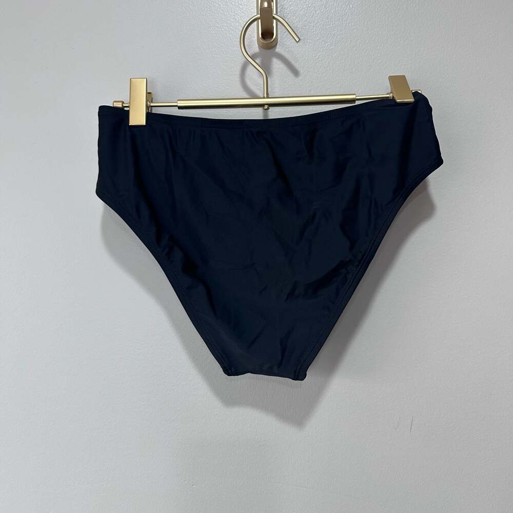 NWT Cupshe Black High Waist Bikini Bottom - Picture 4 of 4